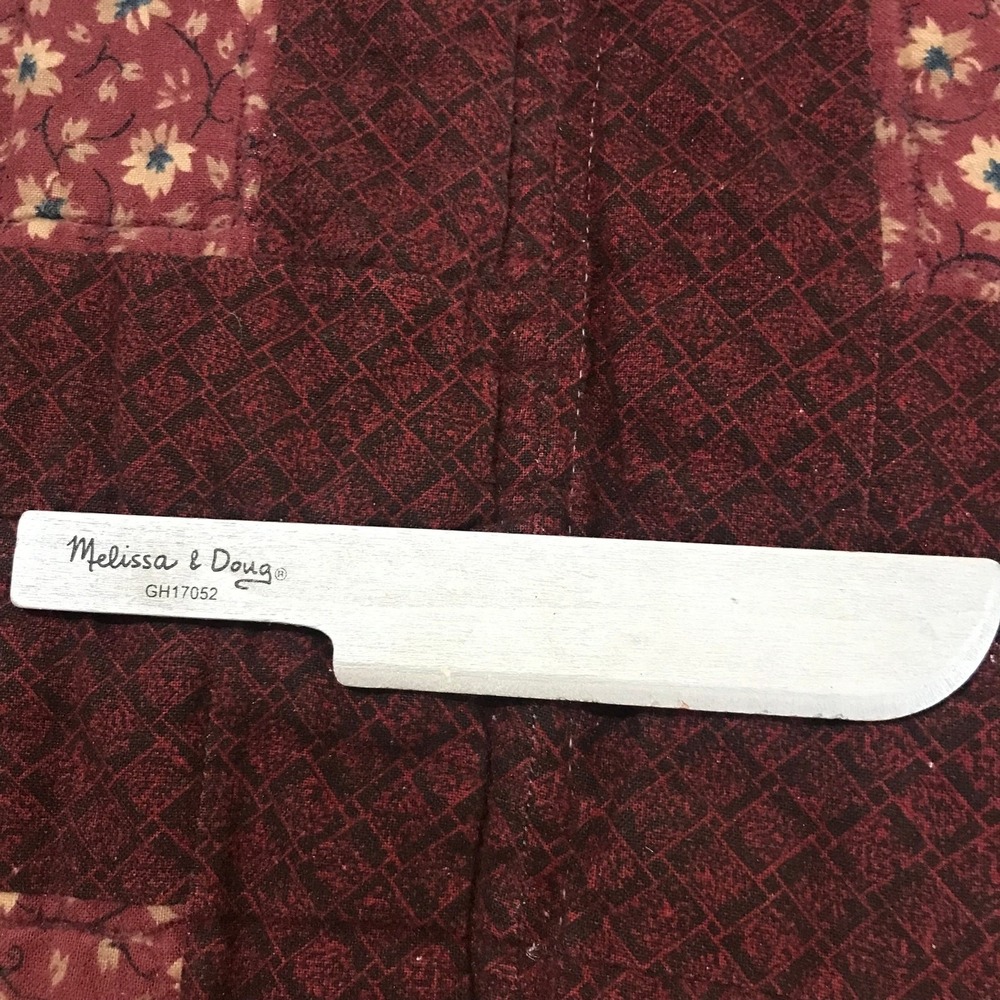 Melissa & Doug Wooden Silver Knife‎ Replacement Part